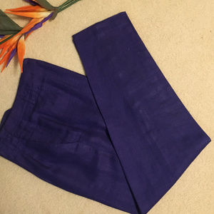 Liz Straight Leg Linen Pants
